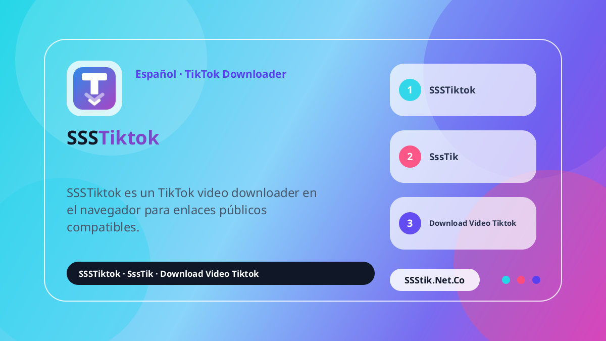 ¿Qué es SSSTikTok? - SSSTikTok